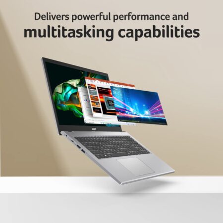 Acer Aspire 3 NX.KDESI.005 AMD Ryzen R3-7520U/8GB/256GB/15.6”/Win11 & MSO/SILVER/Without Bag/1Yrs - Image 4