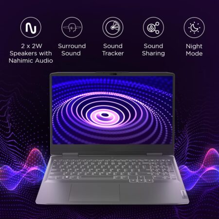 Lenovo LOQ 82XV00F6IN Intel 12th Gen Core i5 -12450H /16GB/512GB/15.6"/6GB/Win11 & MSO/1 Yrs - Image 2