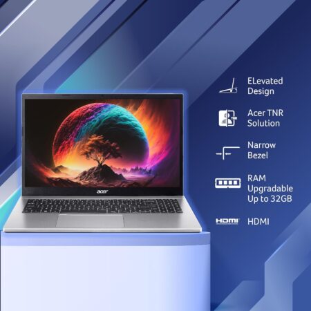 Acer Aspire 3 NX.K6TSI.00C Intel 12th Gen Core i3-1215U/8GB/512GB/15.6”/Win11 & MSO/SILVER/Without Bag/1Yrs - Image 5