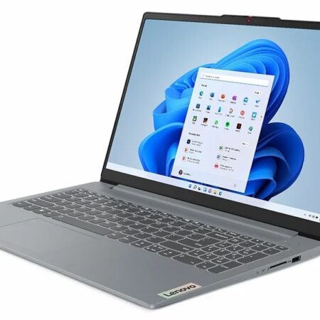 Lenovo ideapad SILM 3 i 82XQ008TIN AMD Ryzen R5 – 5500U/8GB/512GB/15.6”/ NO DVD/WIN11 & MSO/Grey/1Yrs - Image 3