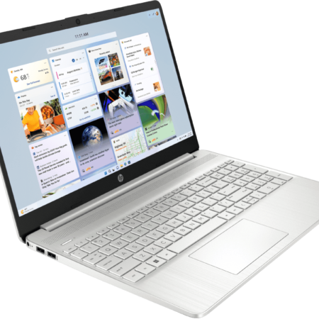 HP Laptop 15s-eq2223AU AMD Ryzen 5-5500U/8GB/512 SSD/15.6”/Win11 & MSO/SILVER/1 yrs - Image 2