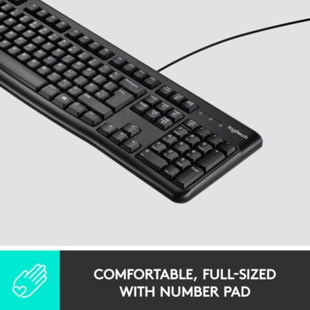 Logitech USB Keyboard (K120) - Image 8
