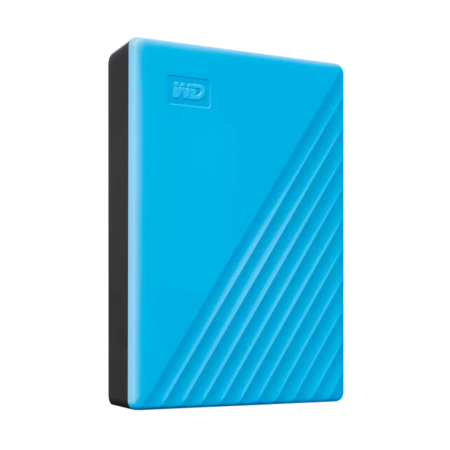 Western Digital WD 5TB My Passport Portable Hard Disk Drive, USB 3.0 with Automatic Backup, 256 Bit AES Hardware Encryption,Password Protection,Compatible with Windows and Mac, External HDD-Blue WDBPKJ0050BBL-WESN - Image 2