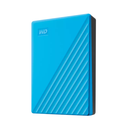 Western Digital WD 5TB My Passport Portable Hard Disk Drive, USB 3.0 with Automatic Backup, 256 Bit AES Hardware Encryption,Password Protection,Compatible with Windows and Mac, External HDD-Blue WDBPKJ0050BBL-WESN - Image 3