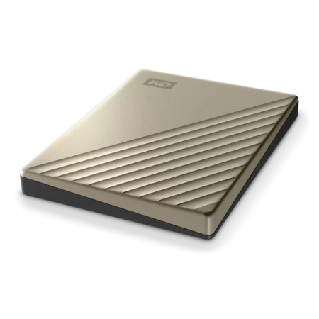 Western Digital WD 2TB My Passport Ultra Portable Hard Disk Metal Drive, USB-C & USB 3.1 with Automatic Backup,Password Protection, Compatible with Windows&Mac, External HDD-Gold - Image 4