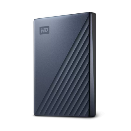Western Digital WD 2TB My Passport Ultra Portable Hard Disk Metal Drive, USB-C & USB 3.1 with Automatic Backup,Password Protection, Compatible with Windows&Mac, External HDD-Blue - Image 3