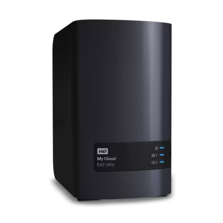 Western Digital My Cloud EX Ultra 2-Bay Diskless Network Attached Storage 3.0 USB (Black) WDBVBZ0000NCH-BESN - Image 2