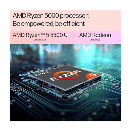 HP Pavilion Laptop 15-eh1047AU AMD Ryzen 5-5500U Processor, 16GBRam, 1TB SSD, 15.6”FHD IPS Display,Windows 11 with MSO. {SILVER,)FINGER PRINT . - Image 3