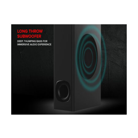 CREATIVE STAGE V2 2.1 Soundbar and Subwoofer with Clear Dialog and Surround - Image 4