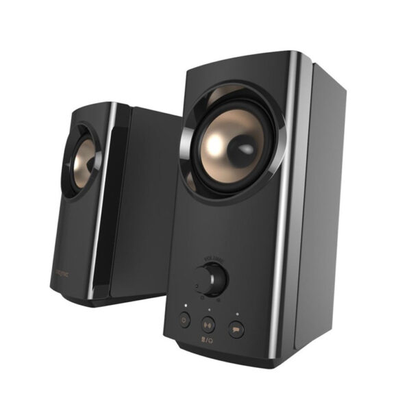 CREATIVE T60 Compact Hi-Fi 2.0 Desktop Speakers with Clear Dialog and Surround - Image 3