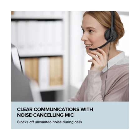 CREATIVE HS-220  USB Headset with Noise-cancelling Mic and Inline Remote (New) - Image 2