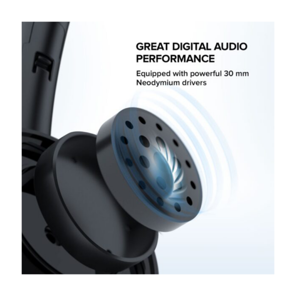CREATIVE HS-220  USB Headset with Noise-cancelling Mic and Inline Remote (New) - Image 4
