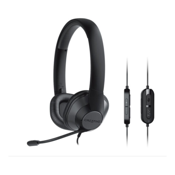 Creative HS-720 V2 USB Headset with Noise-cancelling  Mic and Inline Remote - Image 3