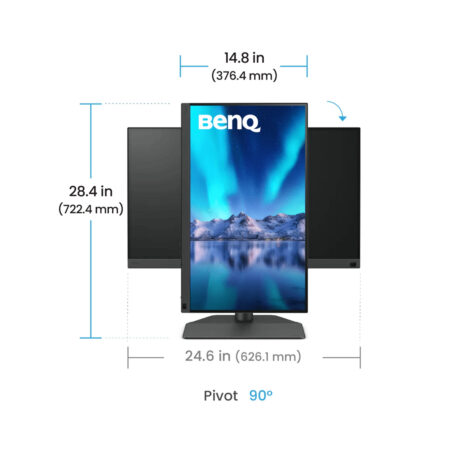 BenQ SW272U｜27-inch 4K AdobeRGB 90W USB-C Photographer Monitor - Image 3