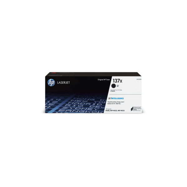 HP 137X High Yield Black Original LaserJet Toner Cartridge