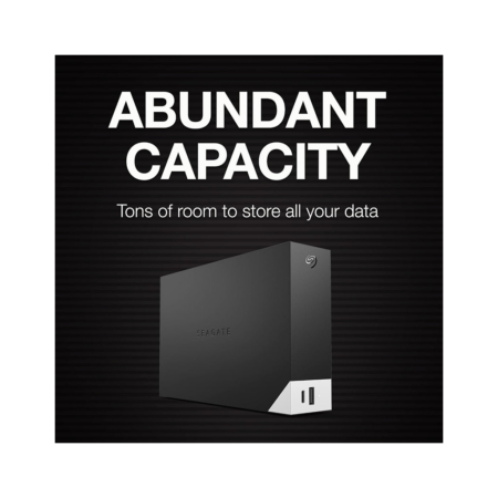 SEAGATE 8TB One Touch HUB 3.5" External Hard Disk Drive - Image 2