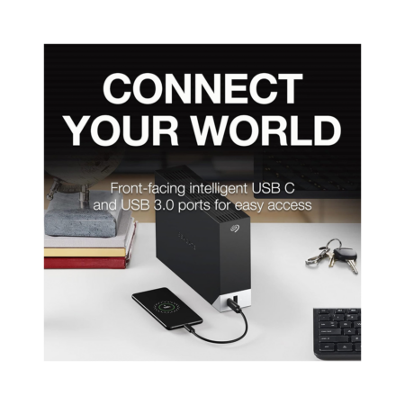 SEAGATE 8TB One Touch HUB 3.5" External Hard Disk Drive - Image 4