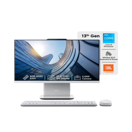 Lenovo Idea Centre 24IRH9 AIO i F0HN00PGIN13th Gen intel Ci3/8GB/512GB/24"/Win 11 & MSO/1Yrs